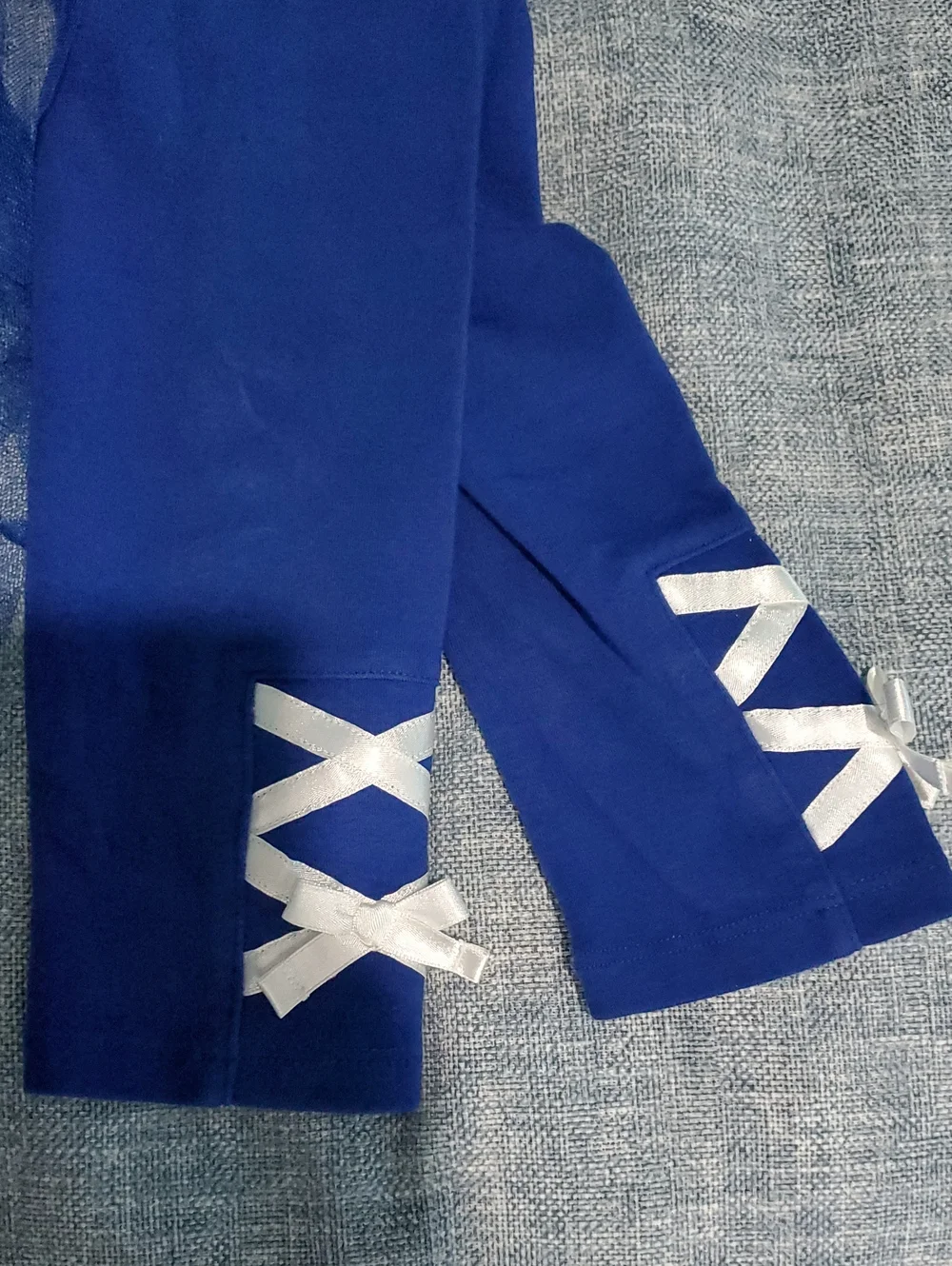 Gymboree Blue Ballerina Dress and Legging Outfit